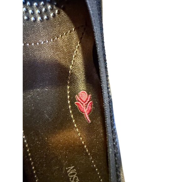 Ros Hommerson Black Patent Leather Womens Flats Size 6 Narrow - Picture 8 of 9